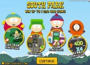 South Park poppetjes