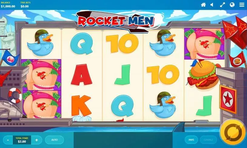 rocket men scherm