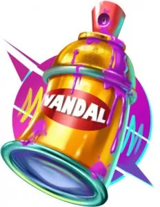 Cash Vandal symbool spraycan