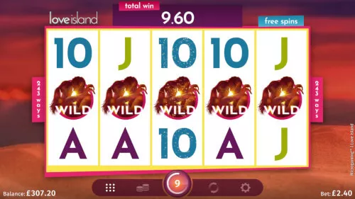 Love Island Slot Microgaming