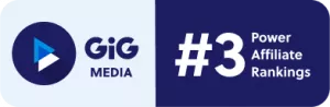 GiG media ranked number 3 in the EGR Power Affiliate ranking