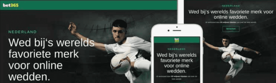 Wedden op sport met wedkrediet bij Bet365