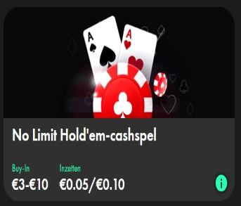 Poker bij Bet365