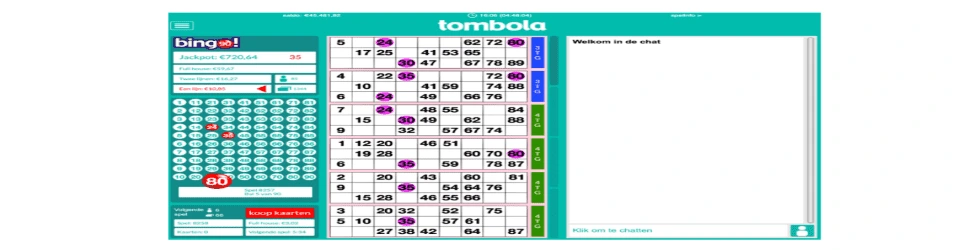 Tombola Bingokaart