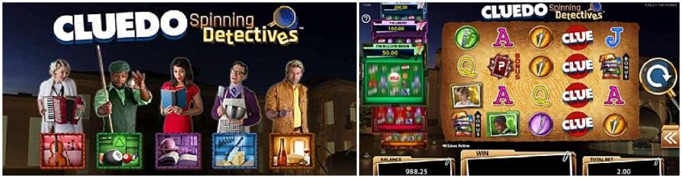 Cluedo Spinning Detectives Slot Gratis spelen