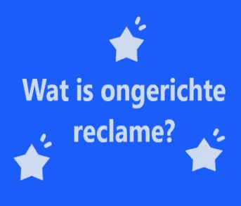 wat is ongerichte reclame?