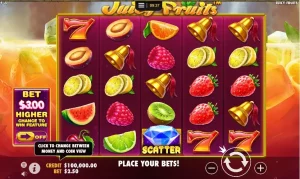 Juicy Fruits fruitautomaat 