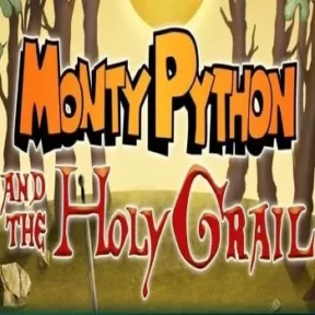 Monty Python Holy Grail slot logo Mobile Image