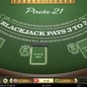 Pirate 21 Blackjack Mobile Image Pirate 21 blackjack Mobile Image