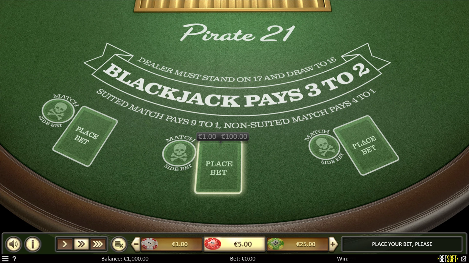 Pirate 21 Blackjack Mobile Image Pirate 21 blackjack Mobile Image